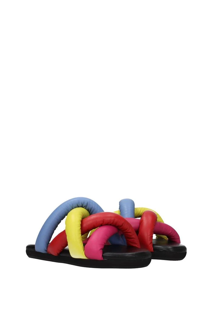 商品Moncler|Slippers and clogs jw anderson Leather Multicolor,价格¥1724,第2张图片详细描述