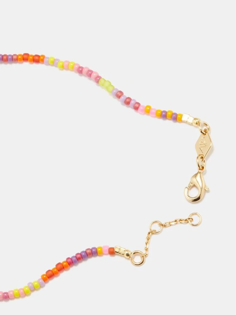 商品Anni Lu|Secret Beach 18kt gold-plated anklet,价格¥297,第5张图片详细描述