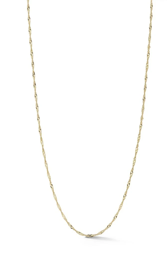 商品Ember Fine Jewelry|14K Gold Twisted Chain Necklacce,价格¥4649,第1张图片