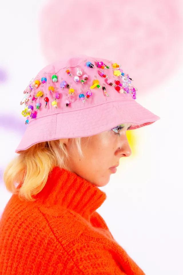 商品Zig Zag Goods LLC|Zig Zag Bead Baby Bucket Hat,价格¥885,第5张图片详细描述