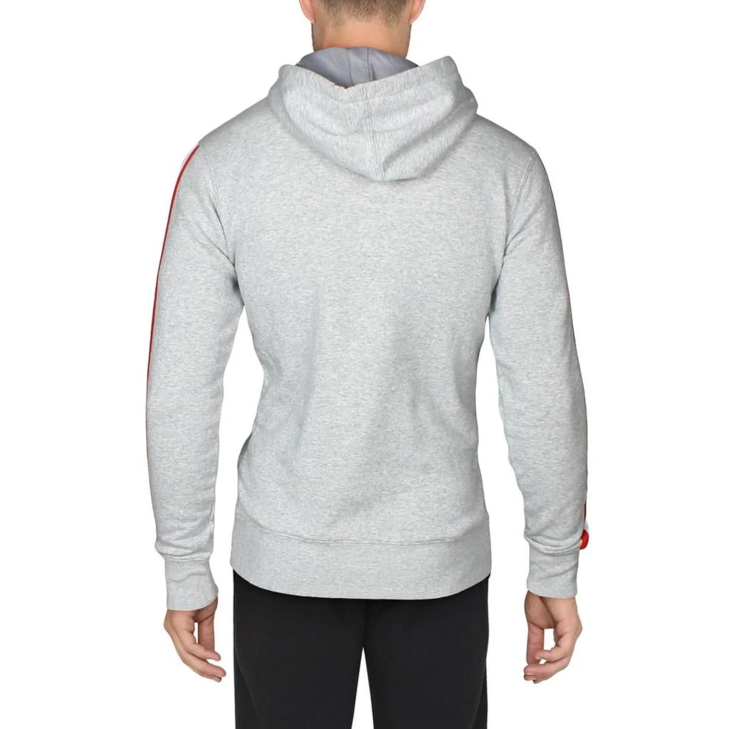 商品K-Swiss|K-Swiss Tape Men's Fleece Lined Logo Trim Activewear Lifestyle Pullover Hoodie,价格¥92,第3张图片详细描述