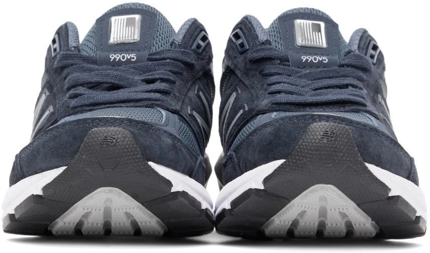 商品New Balance|Navy Made In US 990v5 Sneakers,价格¥1007,第2张图片详细描述