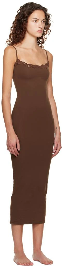 商品SKIMS|Brown Fits Everybody Maxi Dress,价格¥471,第2张图片详细描述