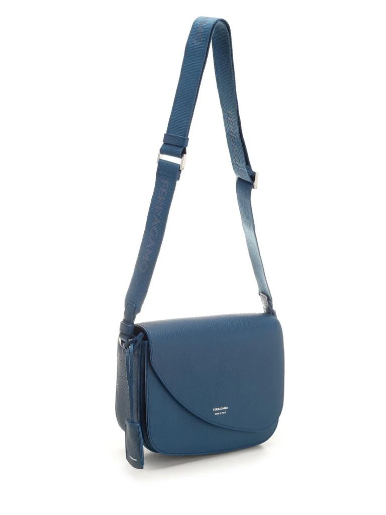 商品Salvatore Ferragamo|Fiamma Handbags Blue,价格¥9525,第2张图片详细描述