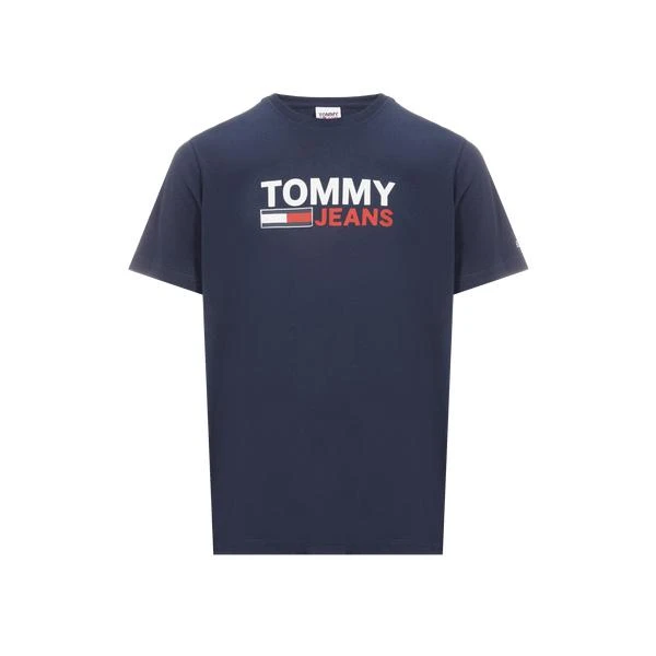 商品Tommy Hilfiger|Cotton logo T-shirt,价格¥203,第1张图片