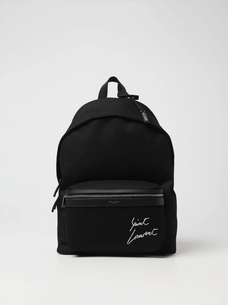 商品Yves Saint Laurent|Saint Laurent City backpack in canvas and leather,价格¥8847,第1张图片