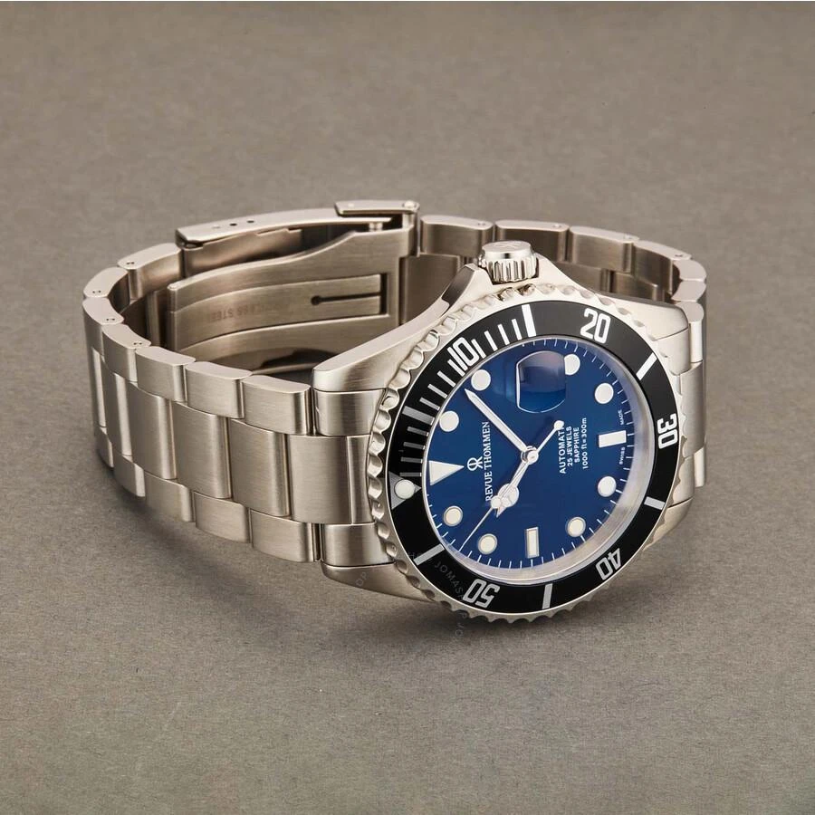 商品Revue Thommen|Diver XL自动蓝色表盘男士手表17571.2123,价格¥4065,第2张图片详细描述