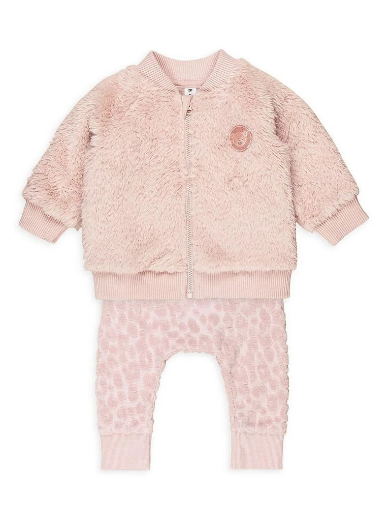 商品Huxbaby|Baby Girl's , Little Girl's & Girl's Rainbow Hearts Jacket,价格¥325,第2张图片详细描述