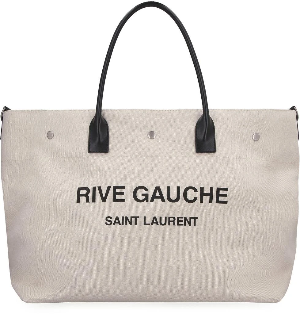 商品Yves Saint Laurent|Saint Laurent Rive Gauche Printed Maxi Tote Bag,价格¥11593,第1张图片