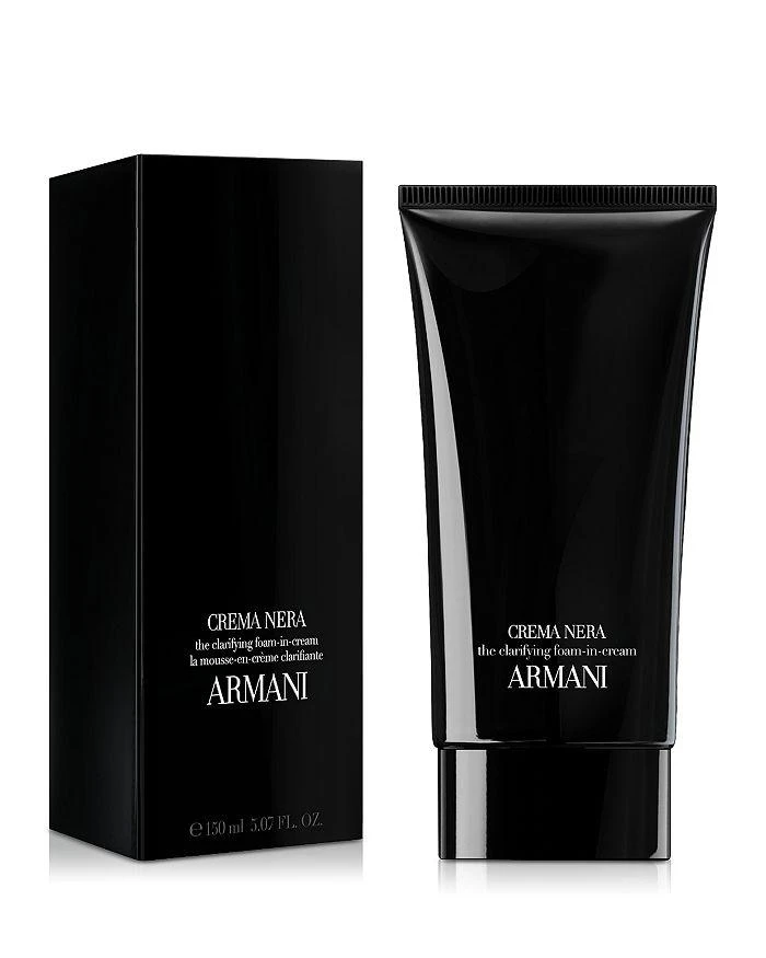 商品Armani|Crema Nera Clarifying Foam-in-Cream Cleanser 5.1 oz.,价格¥706,第2张图片详细描述