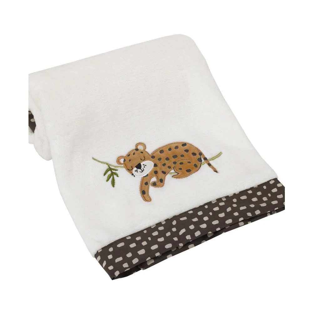 商品Macy's|Jungle Gym Super Soft Baby Blanket with Cheetah Applique,价格¥413,第1张图片