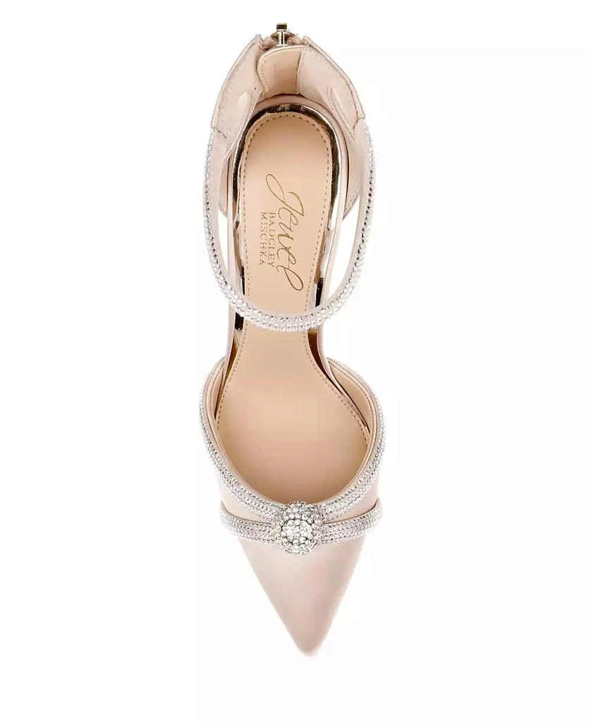 商品Badgley Mischka|Women's Geena Stiletto Evening Pumps,价格¥780,第4张图片详细描述