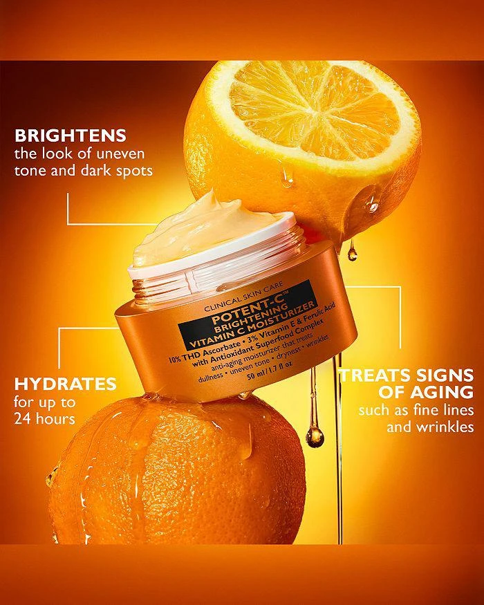 商品Peter Thomas Roth|Potent C Brightening Vitamin C Moisturizer 1.7 oz.,价格¥529,第4张图片详细描述