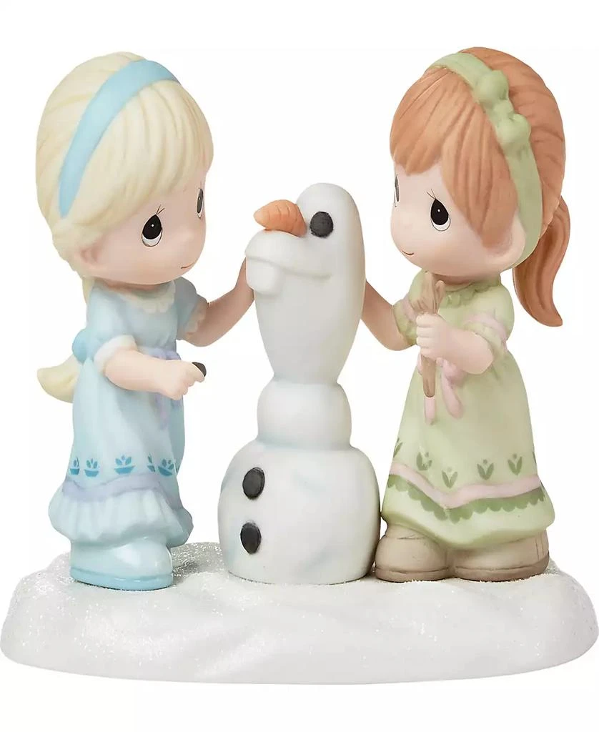 商品Precious Moments|222025 Disney Showcase Frozen Building A Snowman Is Better With You Disney Frozen Bisque Porcelain Figurine,价格¥690,第1张图片