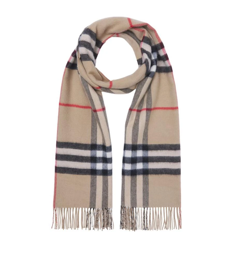 商品Burberry|BURBERRY - Giant Check Cashmere Scarf,价格¥5587,第1张图片