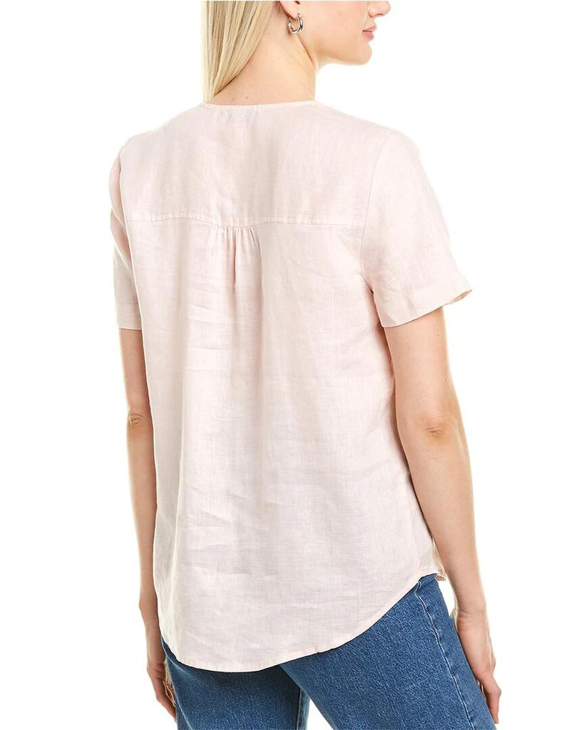 商品Vince Camuto|Vince Camuto One Pocket Linen Top,价格¥56,第2张图片详细描述