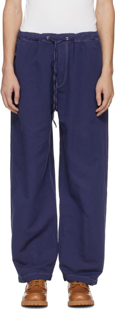 Pantaloni Sonny color indaco image 2