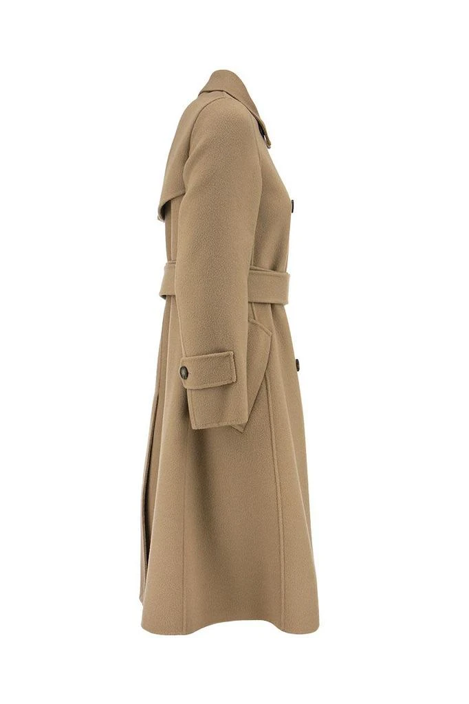 商品Weekend Max Mara|WEEKEND MAX MARA STRUZZO - Double breasted wool coat,价格¥4090,第3张图片详细描述