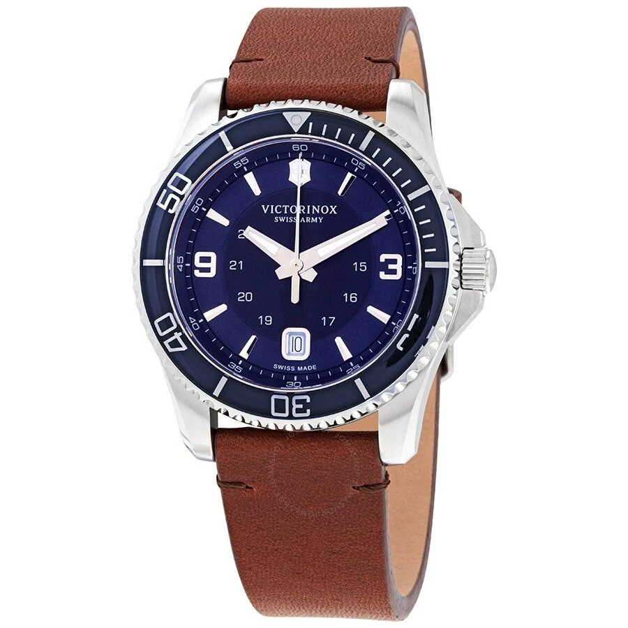 商品Victorinox|Maverick Quartz Blue Dial Men's Watch 241863,价格¥2075,第1张图片