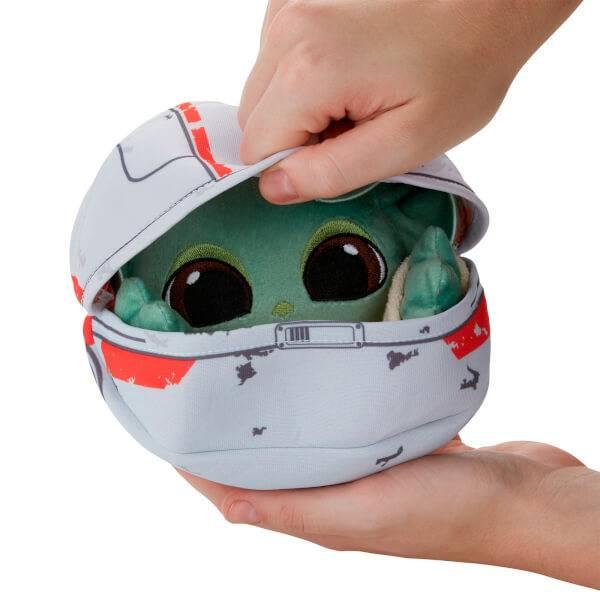 Hasbro Star Wars The Child (Baby Yoda) Hideaway Hover-Pram Plush商品第10张图片规格展示