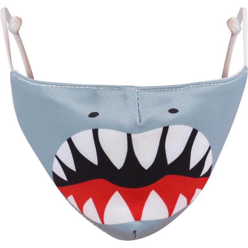 商品OMG! Accessories|Shark face mask in grey,价格¥203,第2张图片详细描述