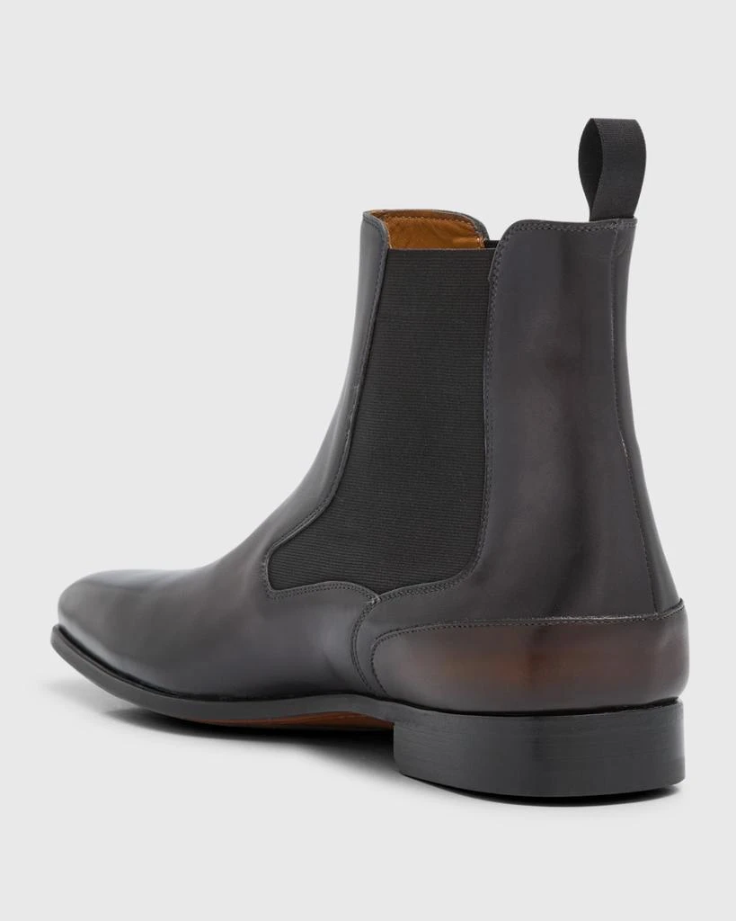 商品Magnanni|Men's Caden Leather Chelsea Boots,价格¥1684,第4张图片详细描述