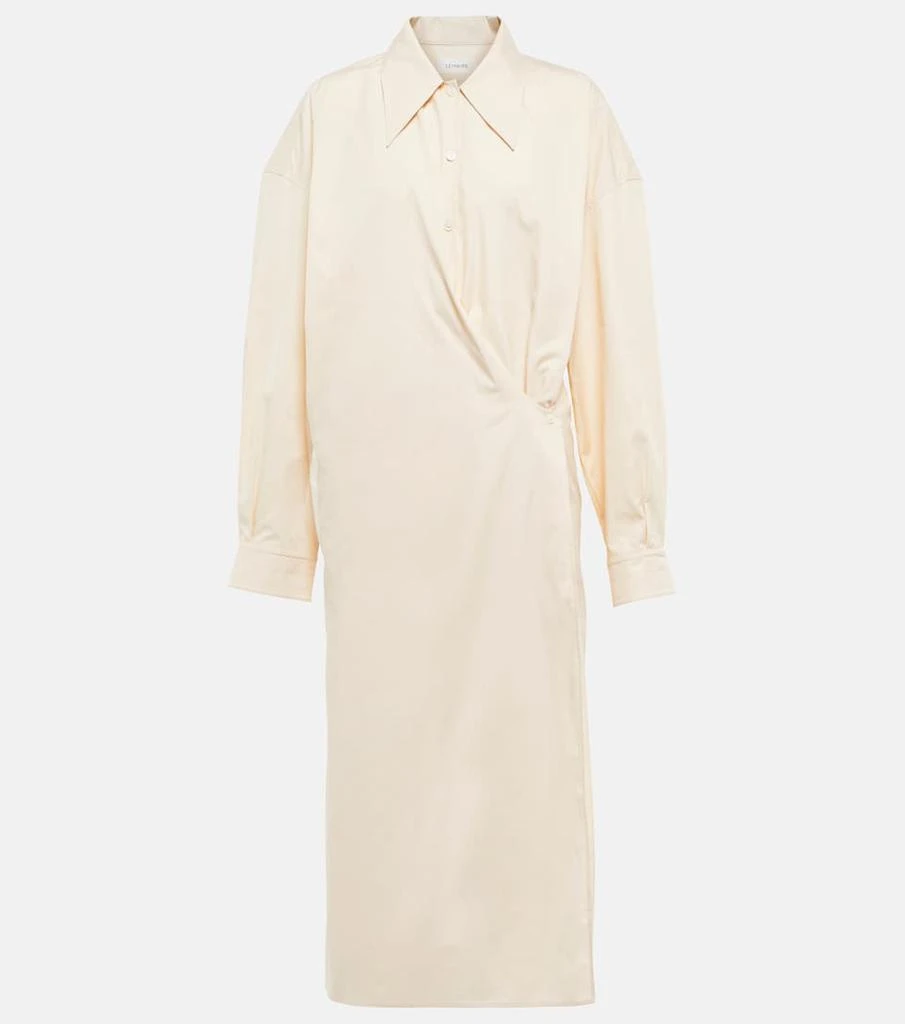 商品Lemaire|Asymmetric poplin shirt dress,价格¥2179,第1张图片
