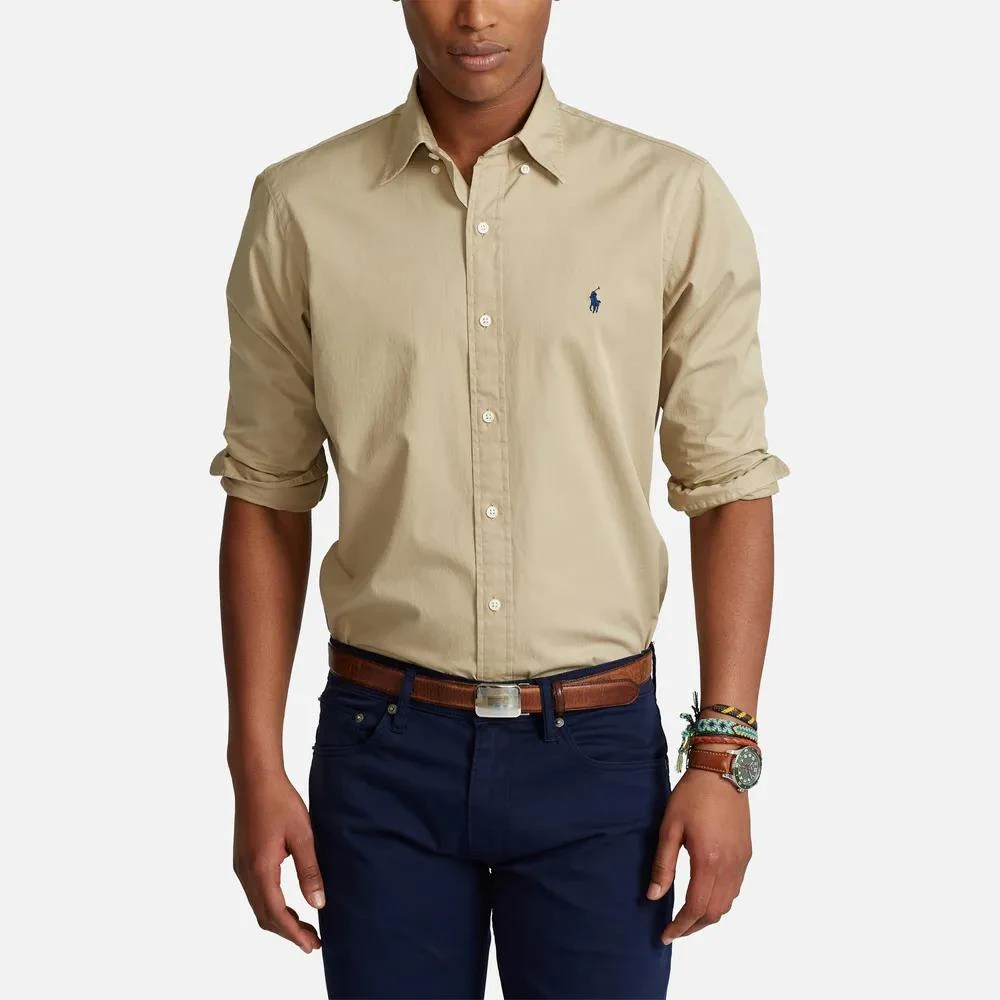 商品Ralph Lauren|Polo Ralph Lauren Men's Slim Fit Garment Dyed Twill Shirt,价格¥1010,第1张图片