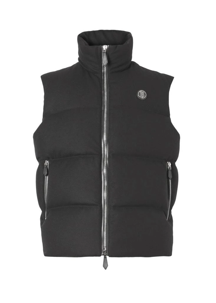 商品Burberry|Monogram motif wool cashmere puffer gilet,价格¥14193,第1张图片