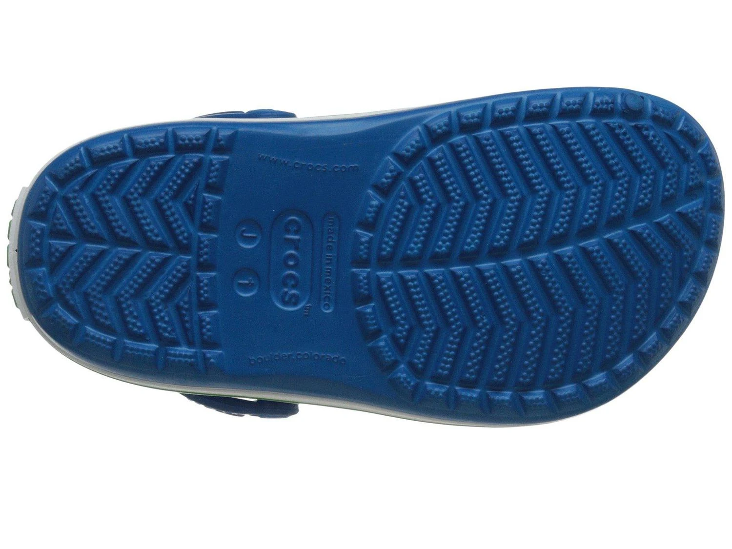 商品Crocs|Crocs Kids Crocband Clog 小童厚底洞洞鞋,价格¥198,第3张图片详细描述