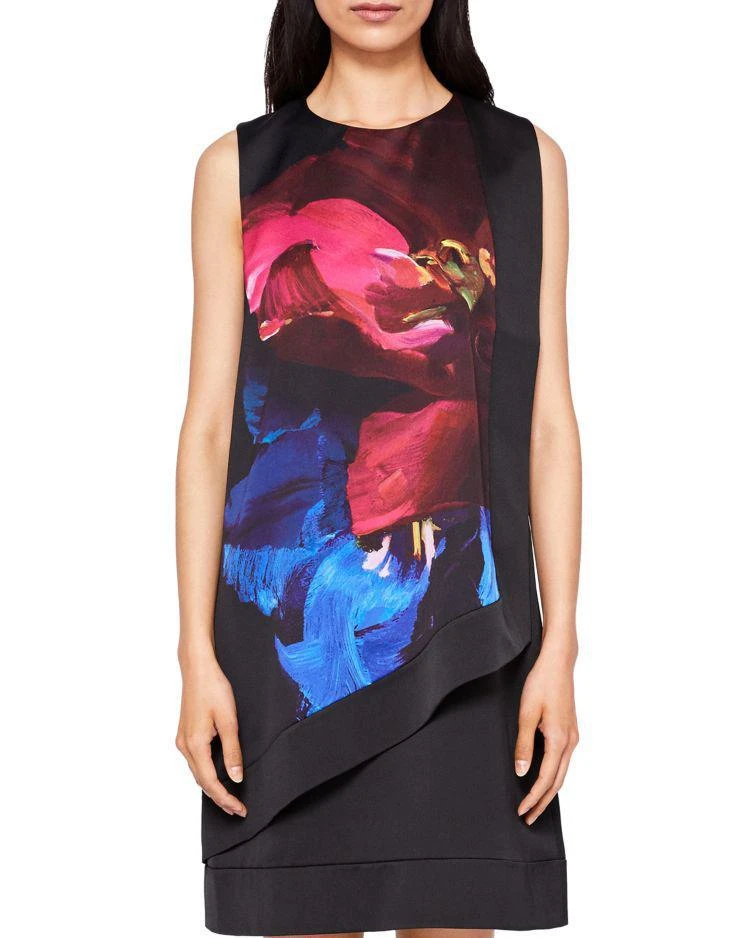 商品Ted Baker London|Ted Baker Keeba Impressionist Bloom Layered Dress,价格¥1029,第3张图片详细描述