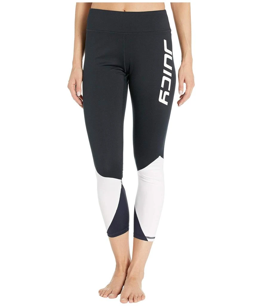 商品Juicy Couture|Juicy Logo Color Block Sport Leggings,价格¥160,第1张图片