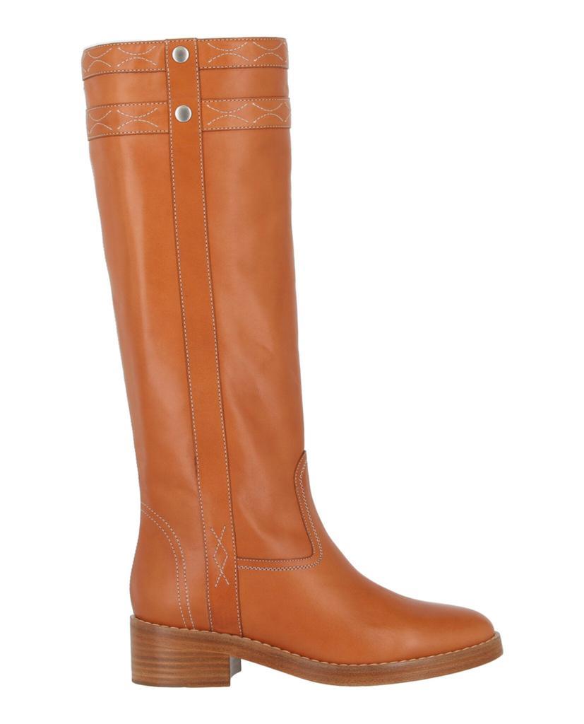 商品Celine|Tall Leather Riding Boots,价格¥10179,第1张图片