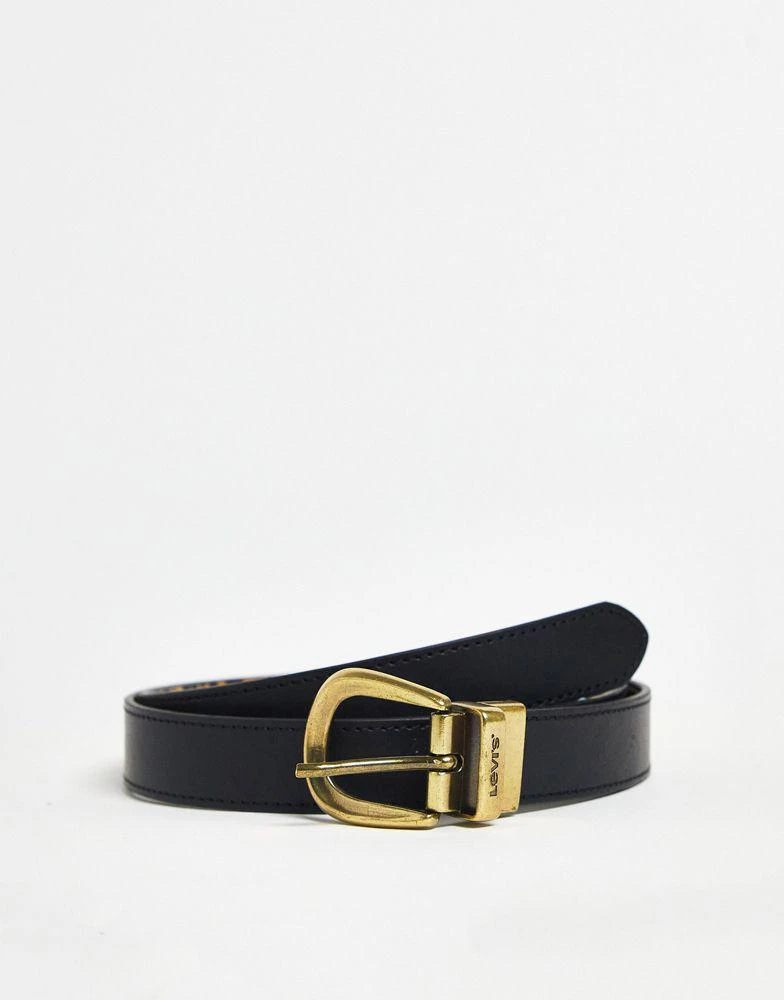 商品Levi's|Levi's reversible belt in leopard print,价格¥277,第1张图片