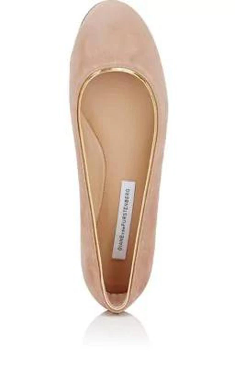 商品Diane von Furstenberg|Cambridge Suede Flats,价格¥730,第4张图片详细描述