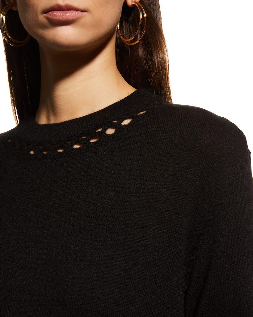 商品Kobi Halperin|Luna Wool-Cashmere Cutout Sweater,价格¥2565,第6张图片详细描述