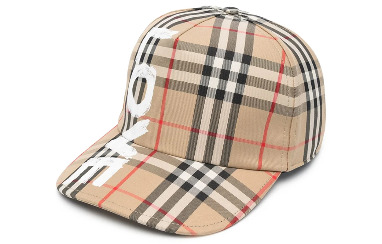 商品[国内直发] Burberry|博柏利 棉质格纹 棉 鸭舌帽 男款,价格¥1554,第1张图片