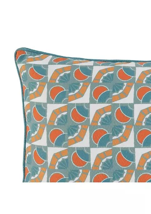 商品Duna Range|Range Outdoor Throw Pillow With Weatherproof Fabric Blue,价格¥294,第3张图片详细描述