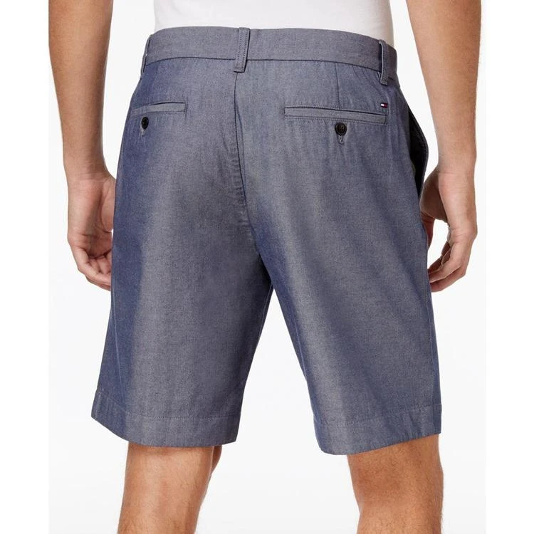 商品Tommy Hilfiger|Men's 9" Chambray Chino Shorts,价格¥232,第3张图片详细描述