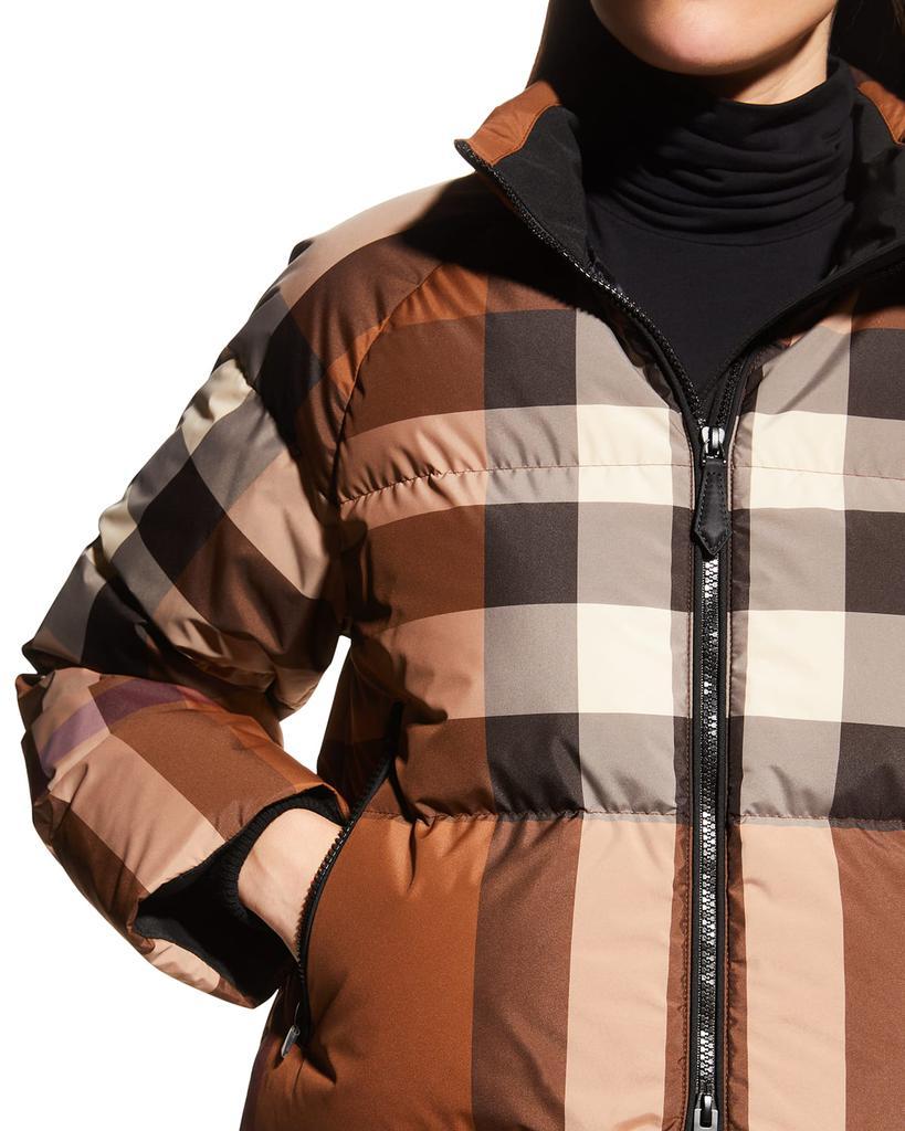 商品Burberry|Vintage Check Puffer Short Jacket,价格¥12383,第7张图片详细描述