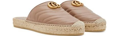 商品Gucci|Leather espadrilles,价格¥4627,第3张图片详细描述