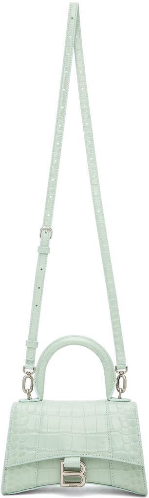 商品Balenciaga|Green XS Hourglass Bag,价格¥17766,第6张图片详细描述
