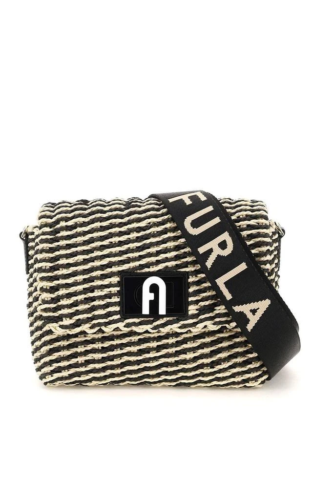 Furla paper straw 1927 soft mini bag 商品