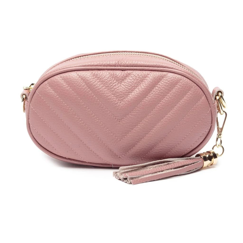 商品Elie Beaumont|Dusty Rose Quilted Pebble Bag,价格¥838,第1张图片