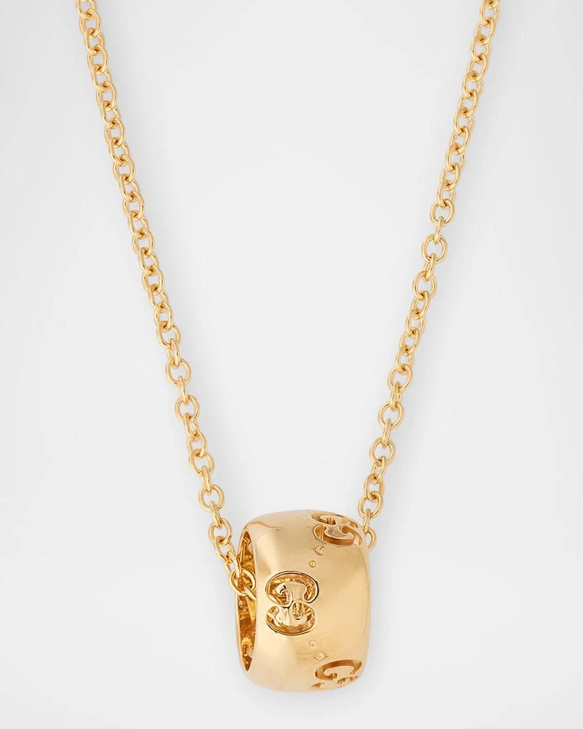 商品Gucci|Icon 18K Yellow Gold GG Necklace,价格¥22390,第1张图片