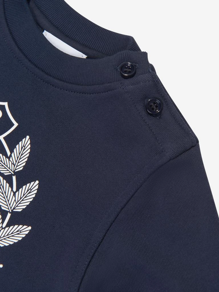 商品Burberry|Baby Girls Crest Sweatshirt in Blue,价格¥2213,第4张图片详细描述