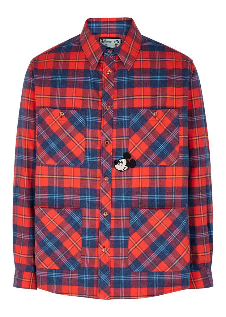 商品Gucci|X Disney checked 格子衬衫,价格¥10714,第1张图片