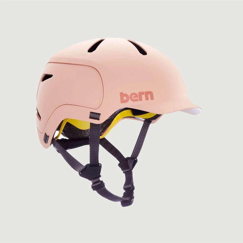 商品Bern|Watts 2.0 Bicycle Helmet Powder BERN,价格¥345,第2张图片详细描述