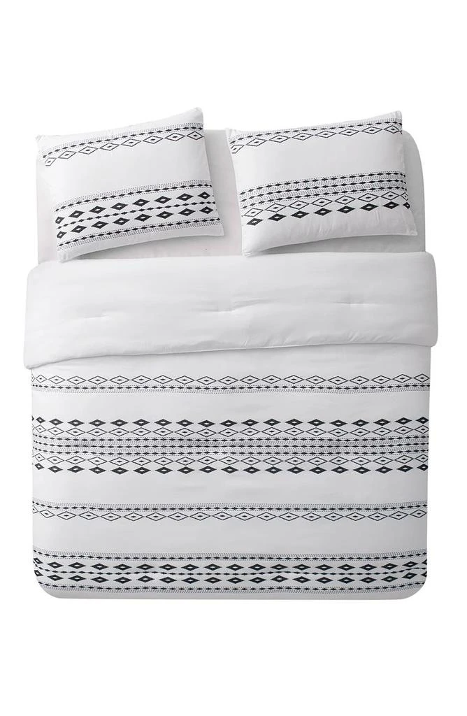 商品VCNY Home|Full/Queen Geometric Printed Comforter Set,价格¥535,第2张图片详细描述