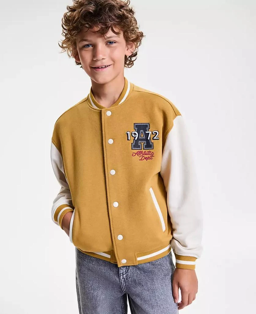 商品Epic Threads|Little & Big Boys Varsity Jacket, Exclusively at Macy's,价格¥170,第1张图片
